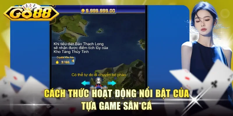 Cách thức hoạt động nổi bật của tựa game săn cá