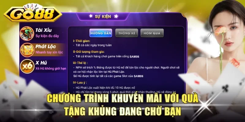 Chương trình khuyến mãi với quà tặng khủng đang chờ bạn