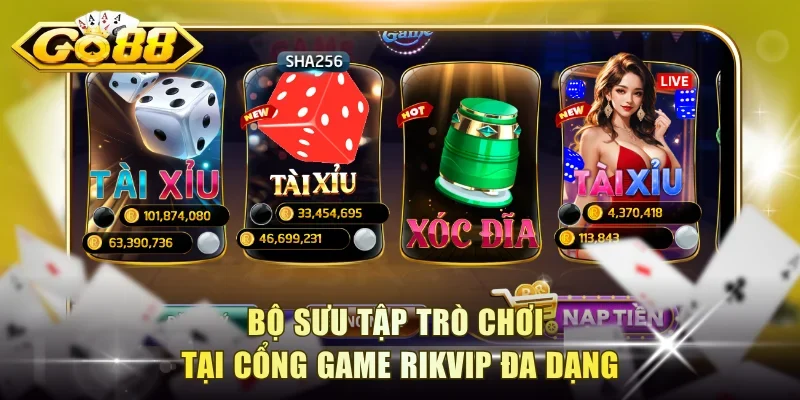 Mọi người bị hấp dẫn bởi kho game đa dạng