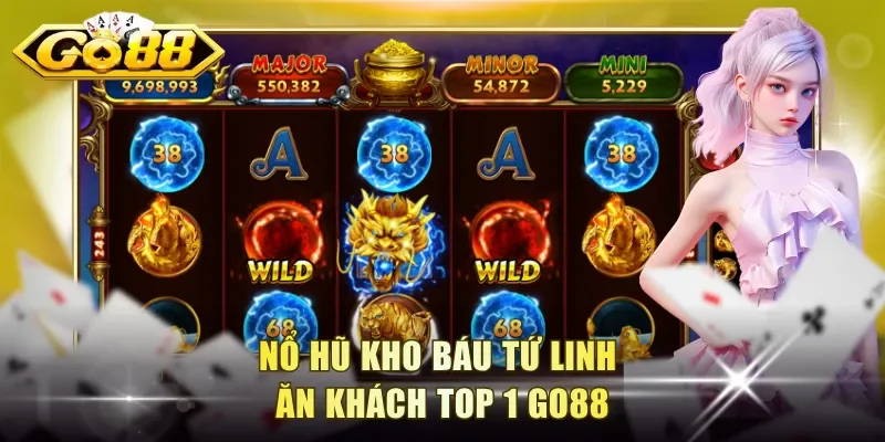 Nổ hũ Kho Báu Tứ Linh ăn khách top 1 Go88