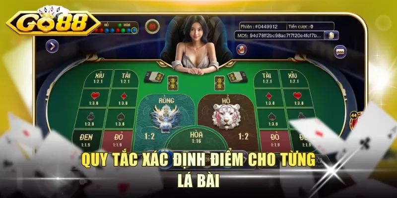 Quy tắc xác định điểm cho từng lá bài